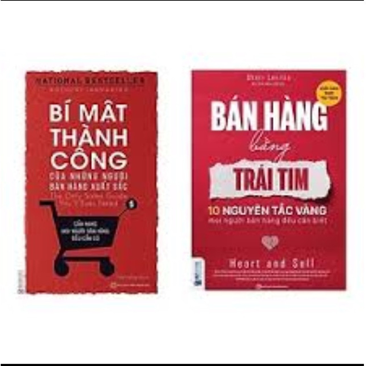 Combo sách kĩ năng bán hàng: Bán Hàng Bằng Trái Tim - 10 Nguyên Tắc Vàng Mọi Người Bán Hàng Đều Cần Biết và Bí Mật Thành Công Của Những Người Bán Hàng Xuất Sắc (Tặng Bookmark Phương Đông)