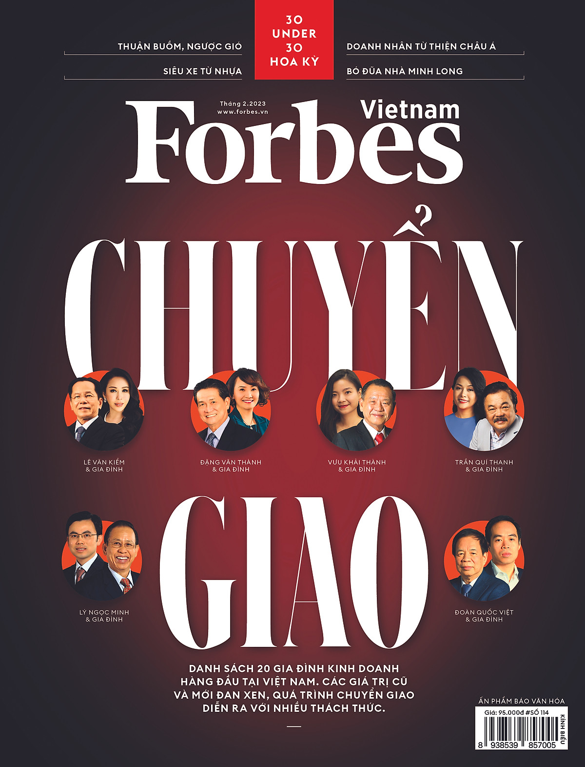 CHUYỂN GIAO - Tạp chí Forbes Việt Nam - Số 114 (Tháng 02.2023)