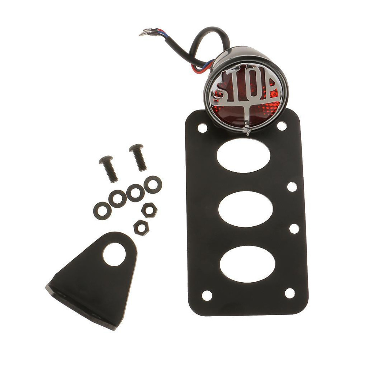 Mua License Plate Mount Brake Tail Light for Harley Bobber Chopper