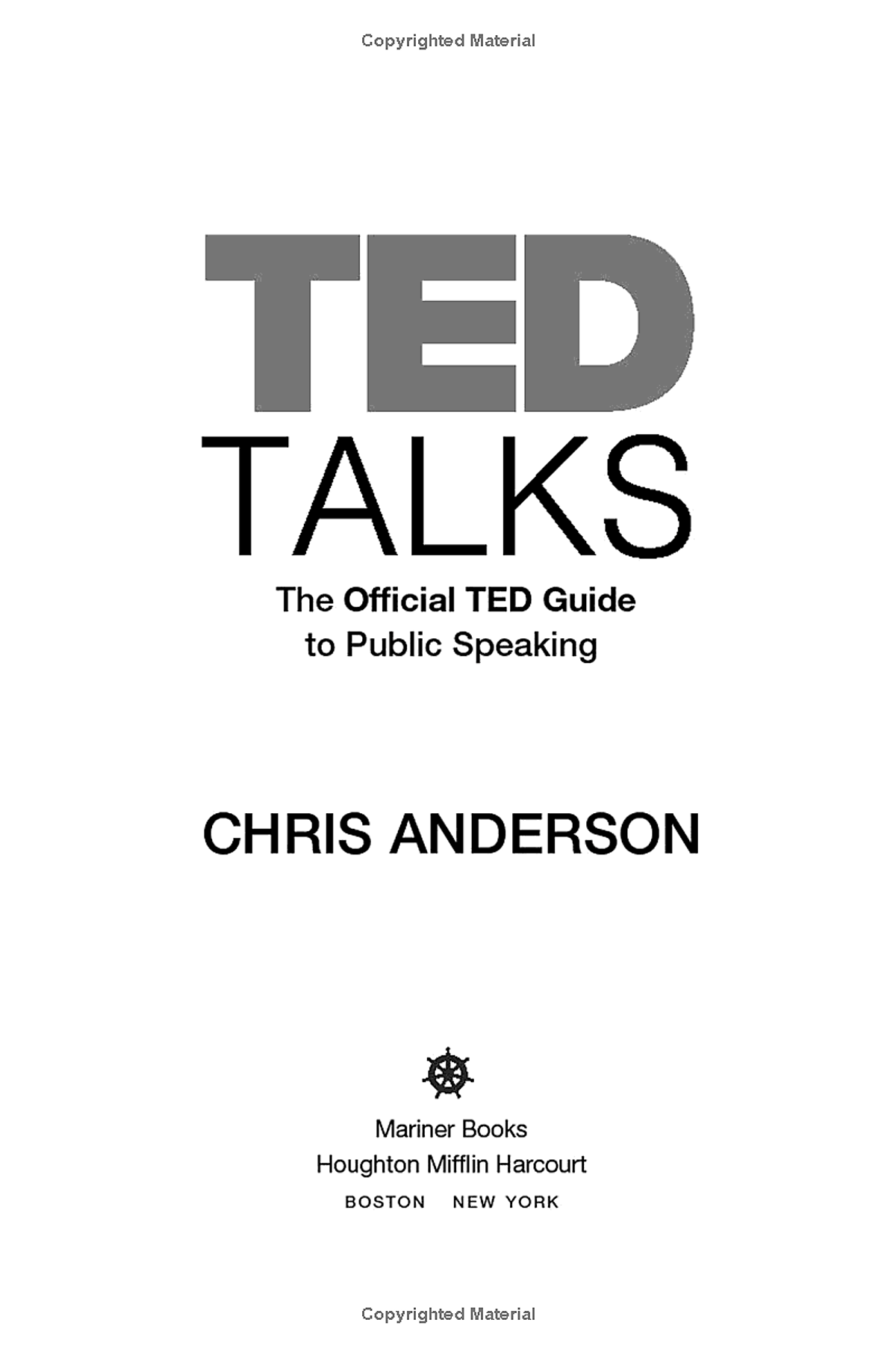 TED Talks (Paperback)