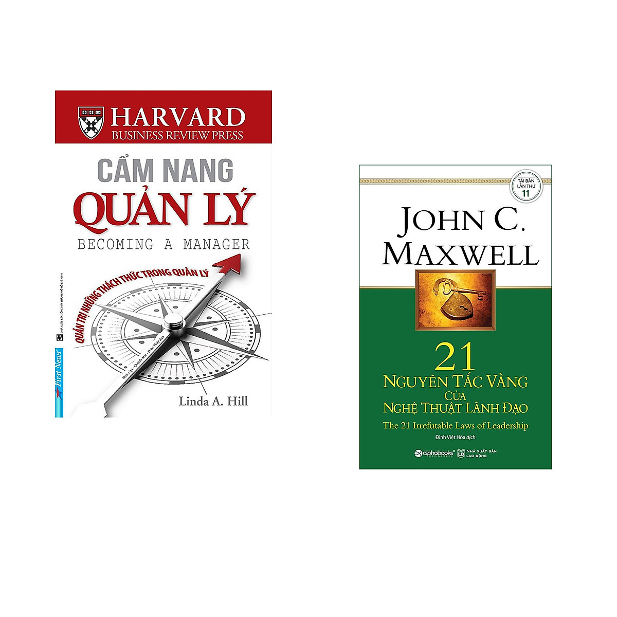 Combo 2 cuốn sách: Cẩm Nang Quản Lý - Quản Trị Những Thách Thức Trong Quản Lý + 21 Nguyên Tắc Vàng Của Nghệ Thuật Lãnh Đạo