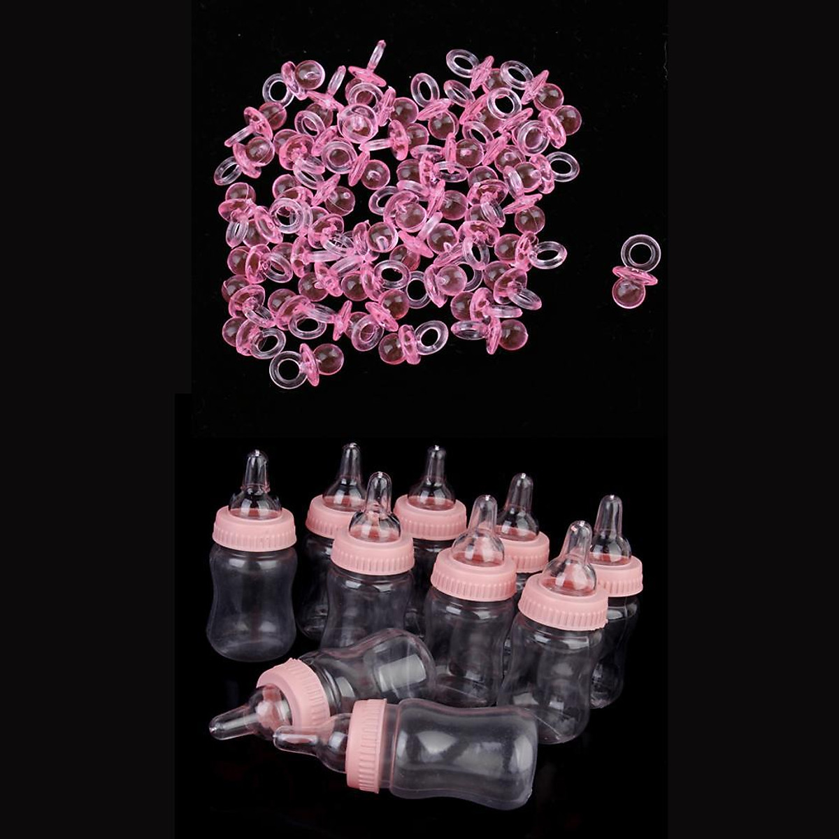Mua Mini Pacifier Charms and Milk Bottles Baby Shower Christening Party Favors tại Magideal2