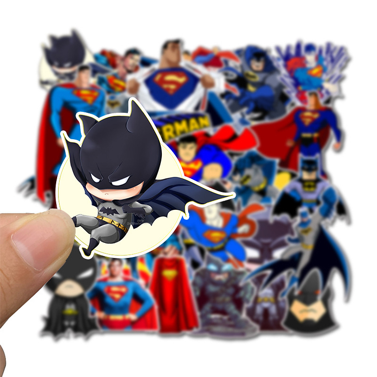 Bộ 45 miếng Sticker hình dán Siêu nhân Batman - Sticker - Decal ...