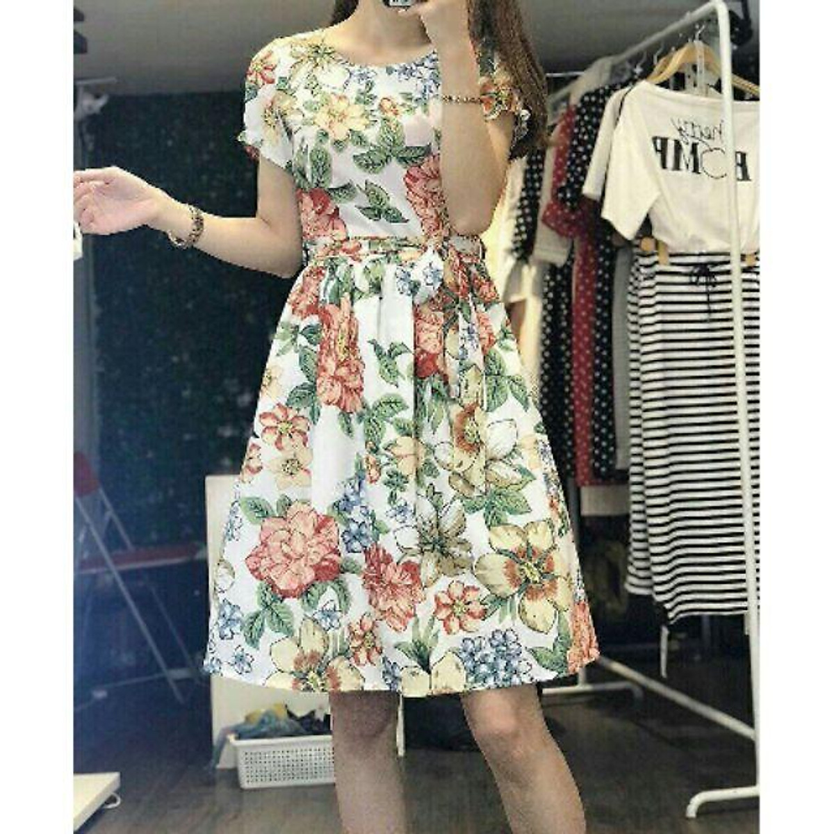 Tổng hợp hơn 89 váy xòe hoa đẹp siêu hot trieuson5 #21 Tổng hợp hơn 89 váy xòe hoa đẹp siêu hot trieuson5