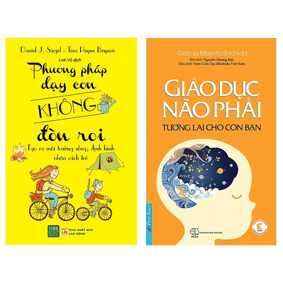 Combo 2 Cuốn Sách Nuôi Dạy Con Dành Cho Các Mẹ: Phương Pháp Dạy Con Không Đòn Roi + Giáo Dục Não Phải - Tương Lai Cho Con Bạn (Tái Bản) / Sách Làm Cha Mẹ - Tặng Kèm Poster An Toàn Cho Con Yêu