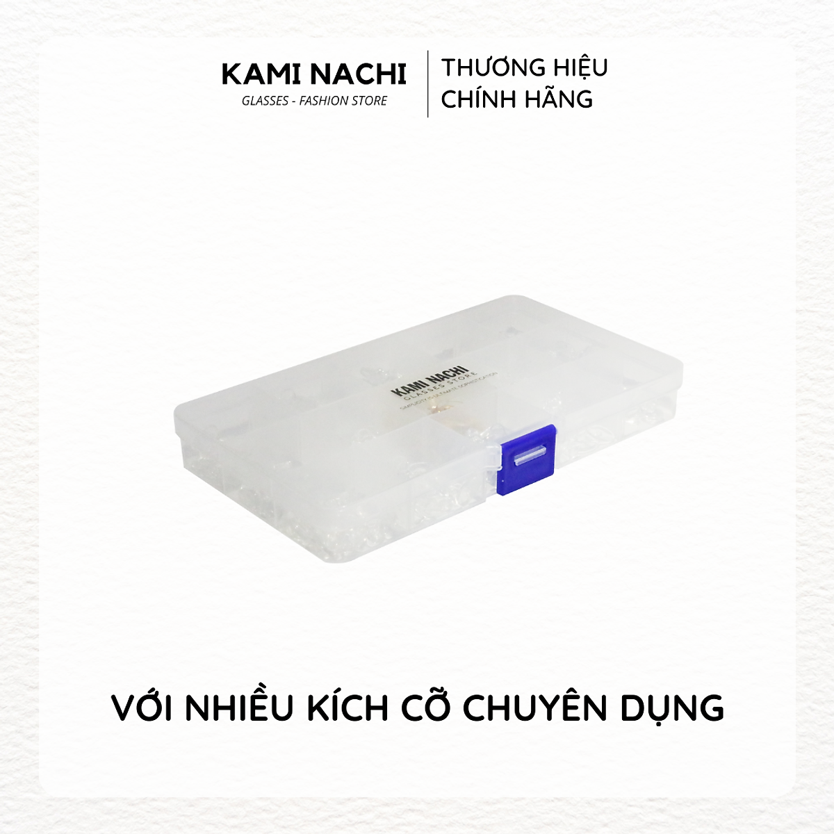 Hộp đệm ve mũi chống trượt chuyên dụng nhiều kích cỡ cho mắt kính KAMI NACHI