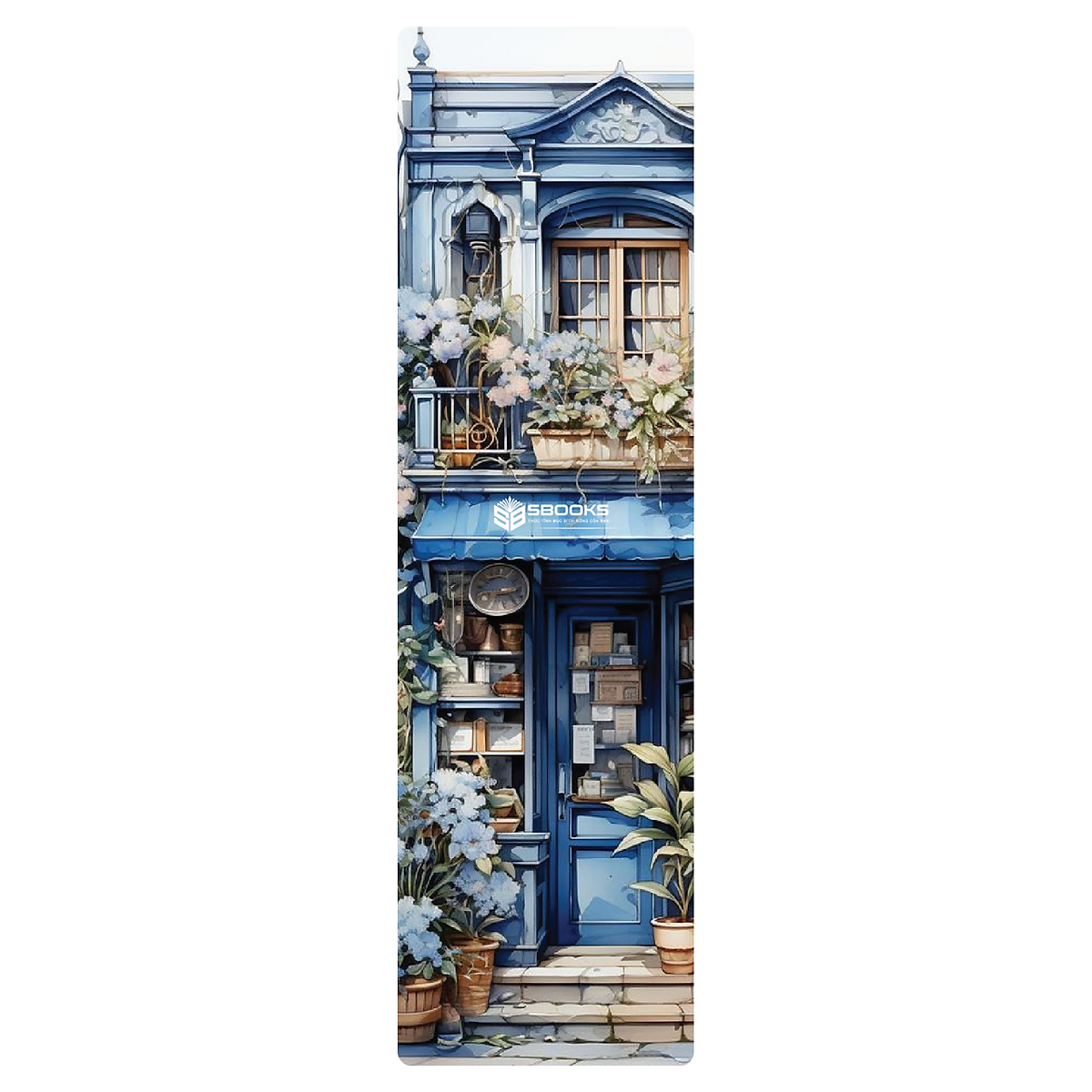 5 Cái Bookmark Kẹp Sách, Dấu Trang Hoạ Tiết Phong Cảnh Quán Cafe 4 Mùa - SBOOKS