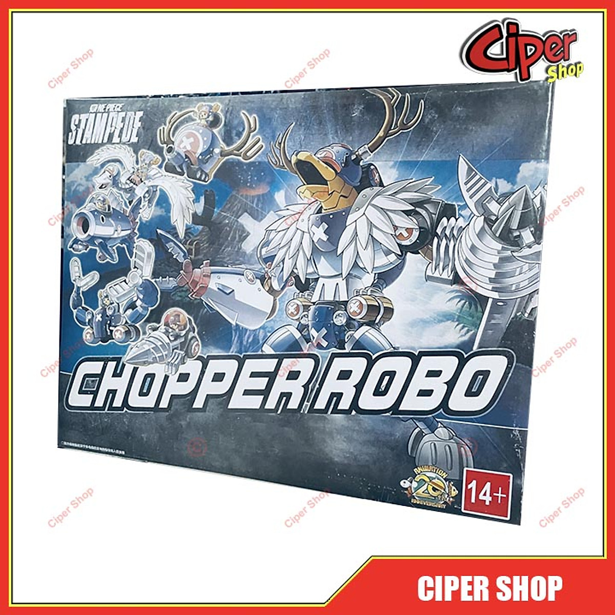 Mô hình Chopper lắp ráp Robo One Piece Figure Chopper Robo Stampede