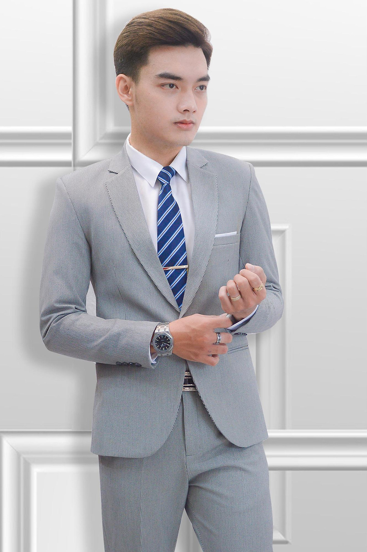 Chi tiết sản phẩm BỘ VEST XÁM CHUỘT 1114 NAZAFU #7 Chi tiết sản phẩm BỘ VEST XÁM CHUỘT 1114 NAZAFU
