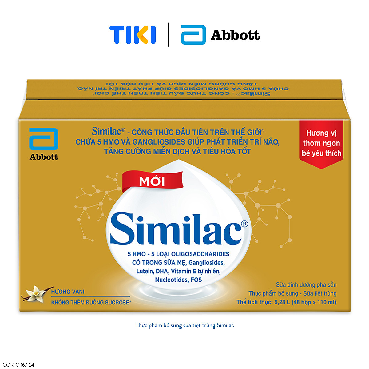Thùng 48 Hộp Sữa Nước Abbott Similac 110ml cho trẻ từ 1 tuổi