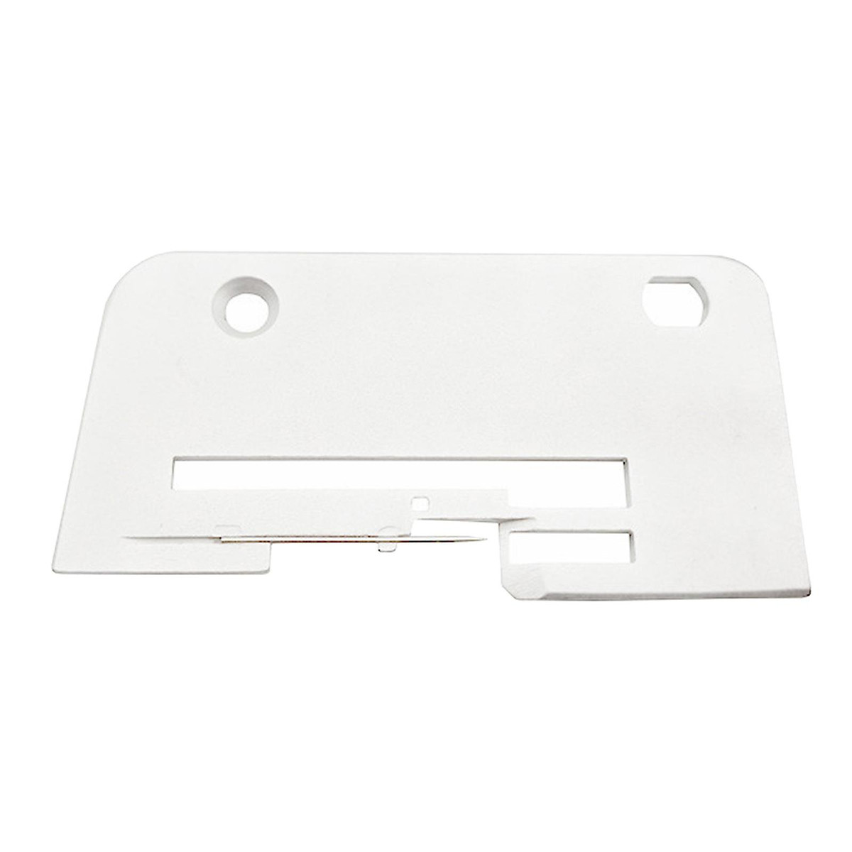 8.2x4.1cm Sewing Machine Needle Plate Replacement White Sew Machine Parts