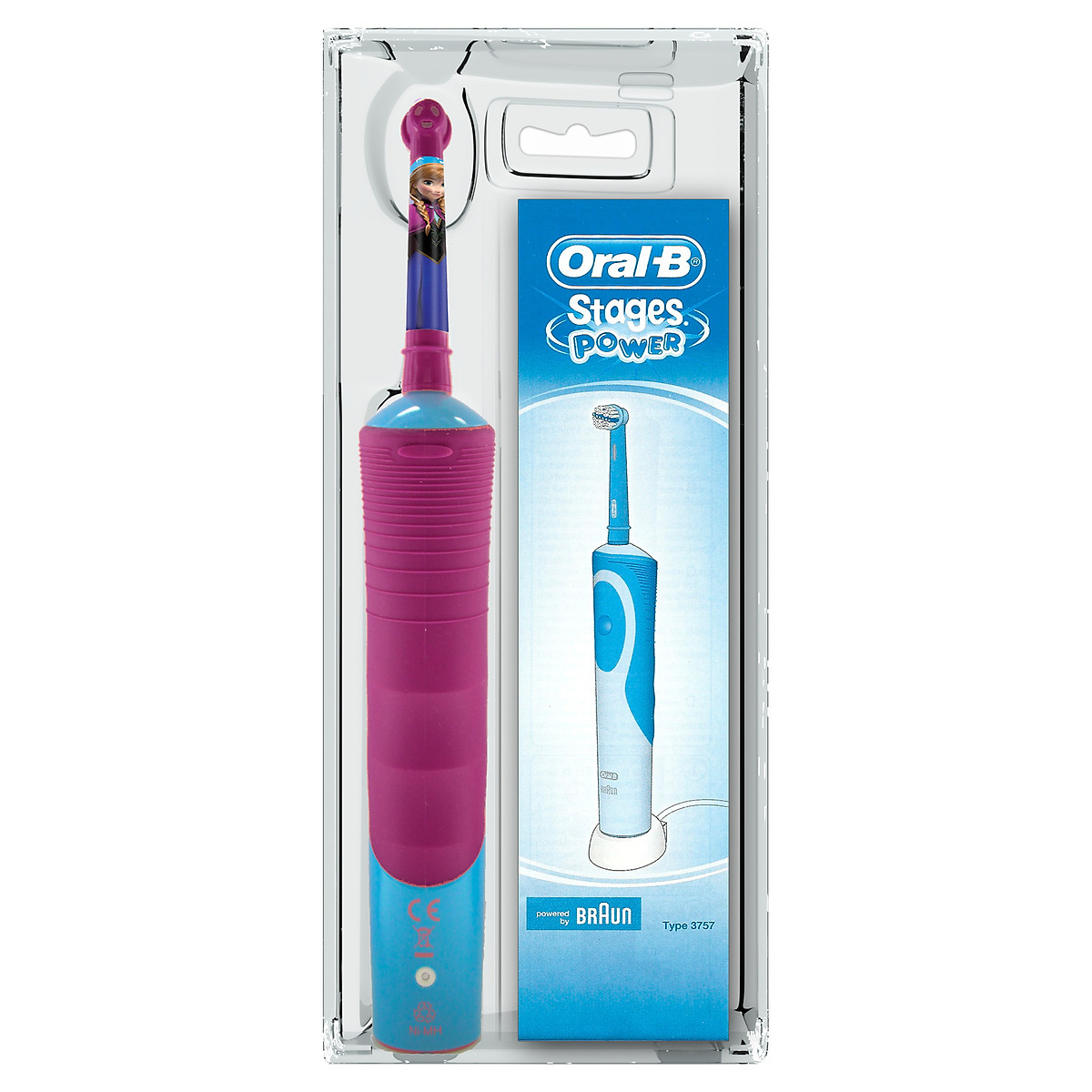 Bàn chải điện trẻ em Oral-B Vitality D12 Disney Frozen