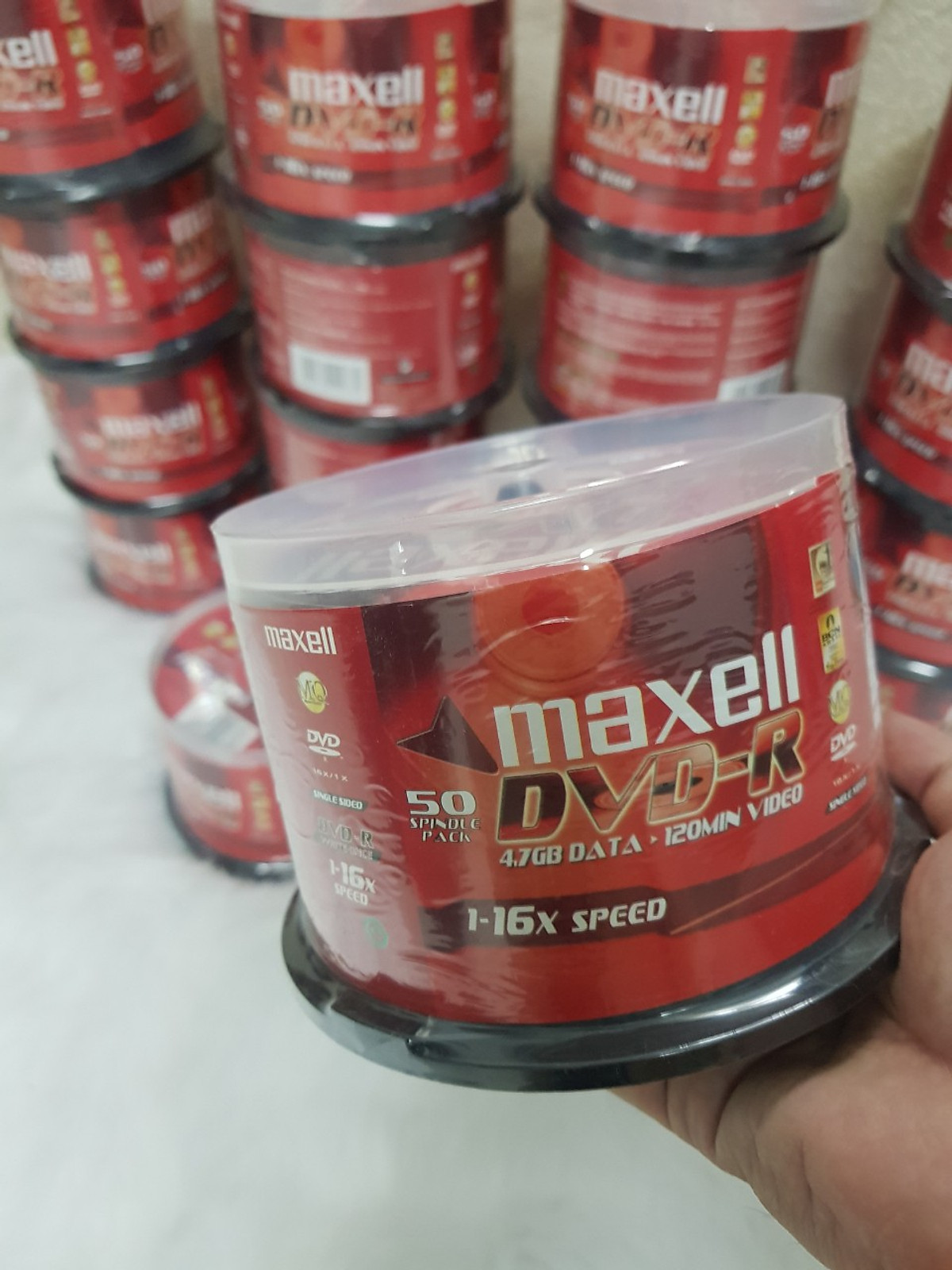 Đĩa DVD Maxell( lốc 50 chiếc) Hàng nhập khẩu