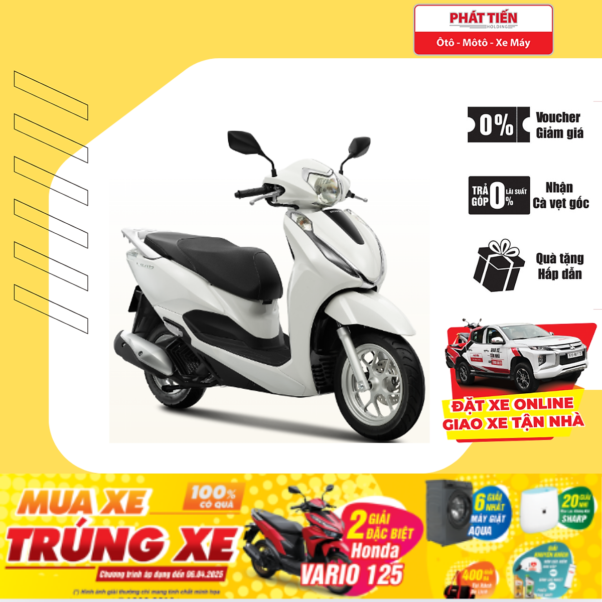 Xe Máy Honda LEAD 2025 - 125cc Phiên Bản Tiêu Chuẩn