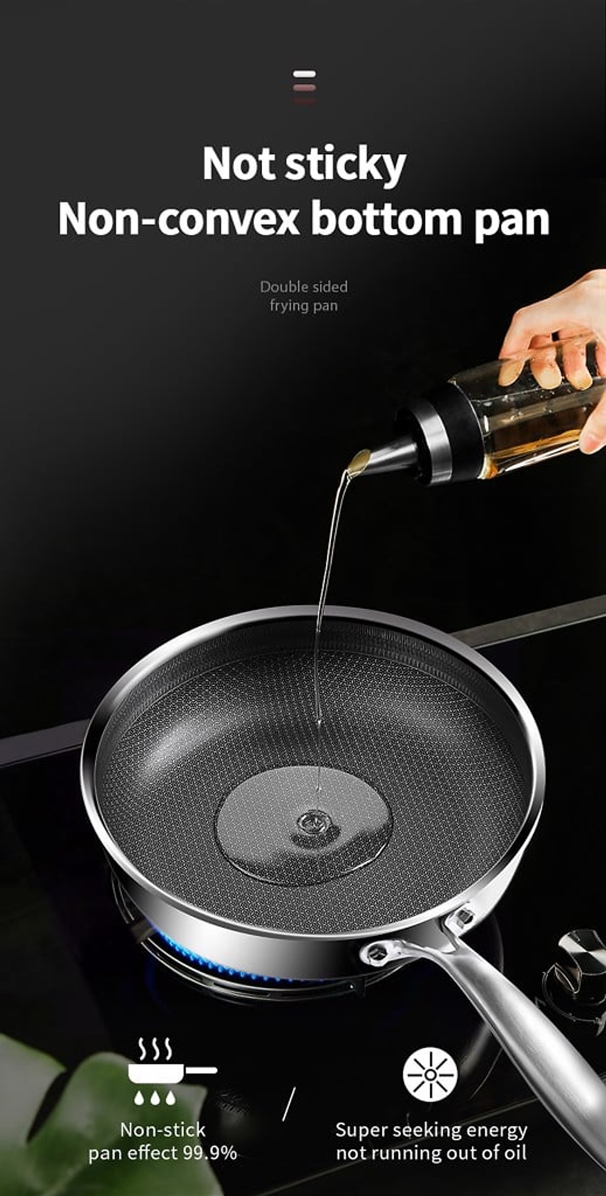 Chảo Chống Dính Black Cube Mishio MK252 30cm - Hàng chính hãng