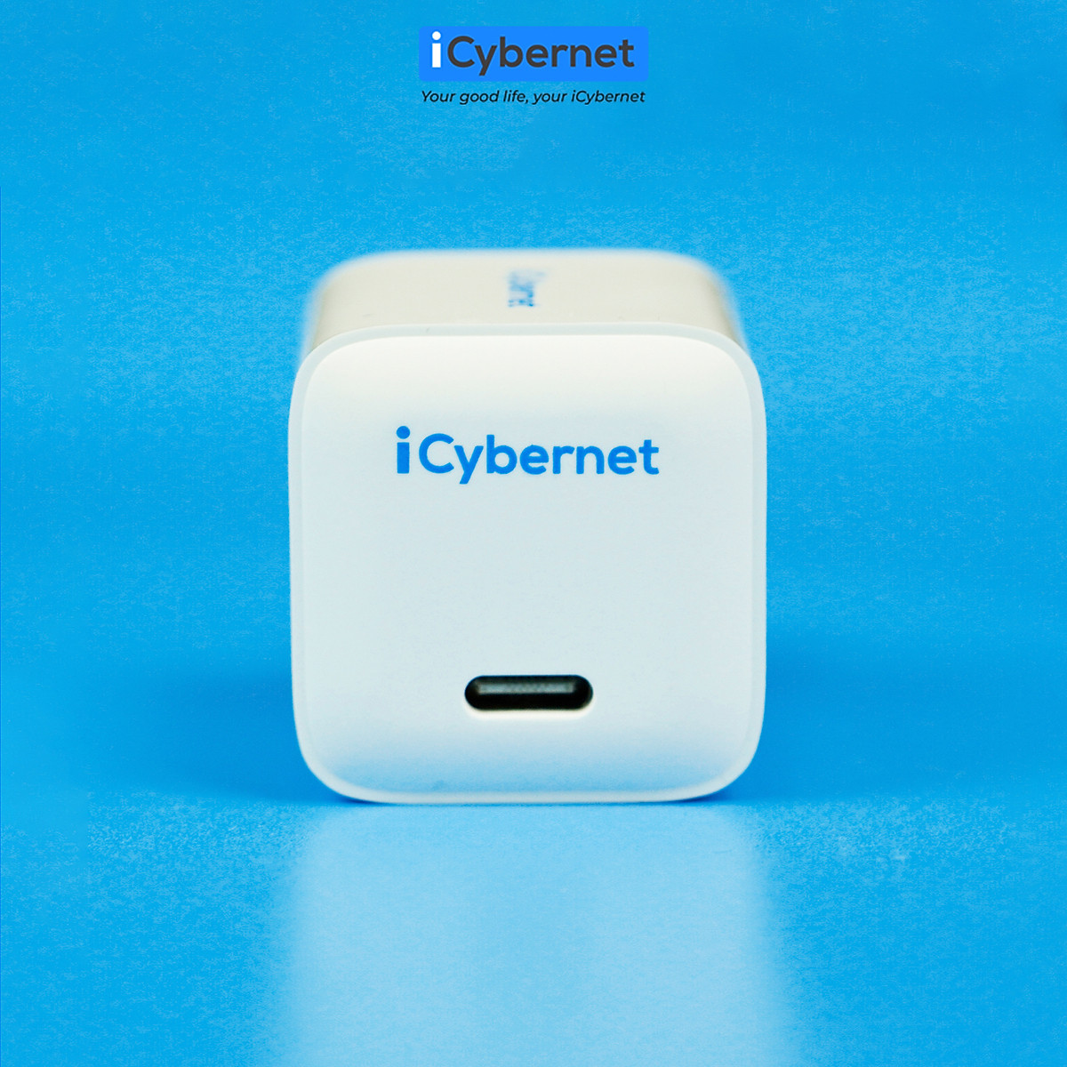 Bộ sạc nhanh chuẩn PD 20W iCybernet IC-3002 cáp C to C 1,2m (Cáp hỗ trợ sạc tối đa 100W cho mọi thiết bị typeC) - Hàng chính hãng