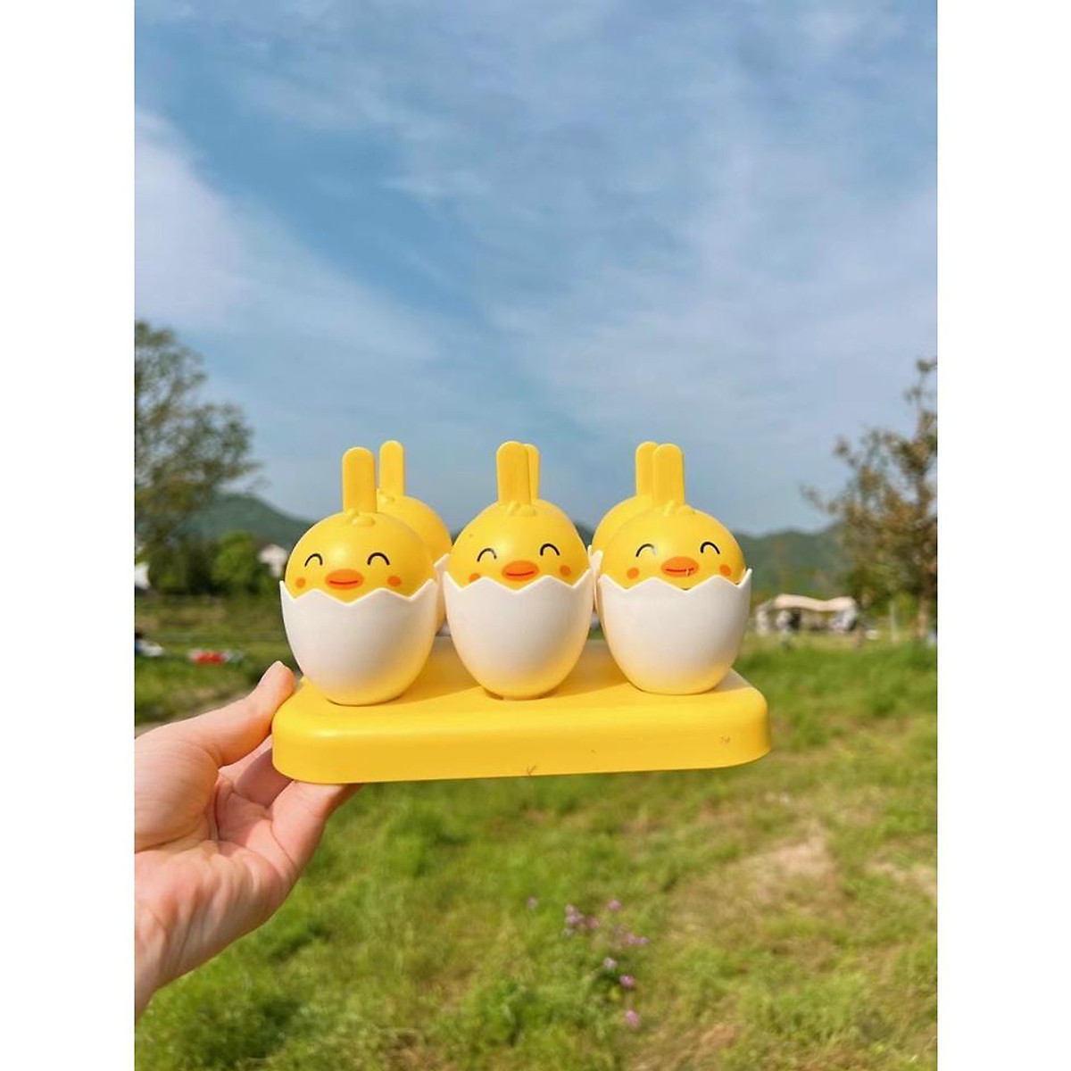 Mua Khuôn Làm Kem Hình Quả Trứng Gà Cute Bộ 6 Khuôn Làm Kem Đáng ...