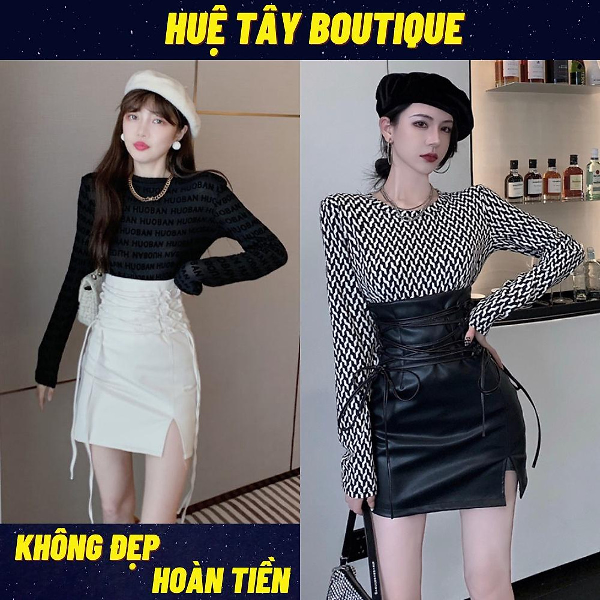 101 Cách Phối Đồ Chân Váy Da Mặc Với Áo Gì Đẹp Nhất
