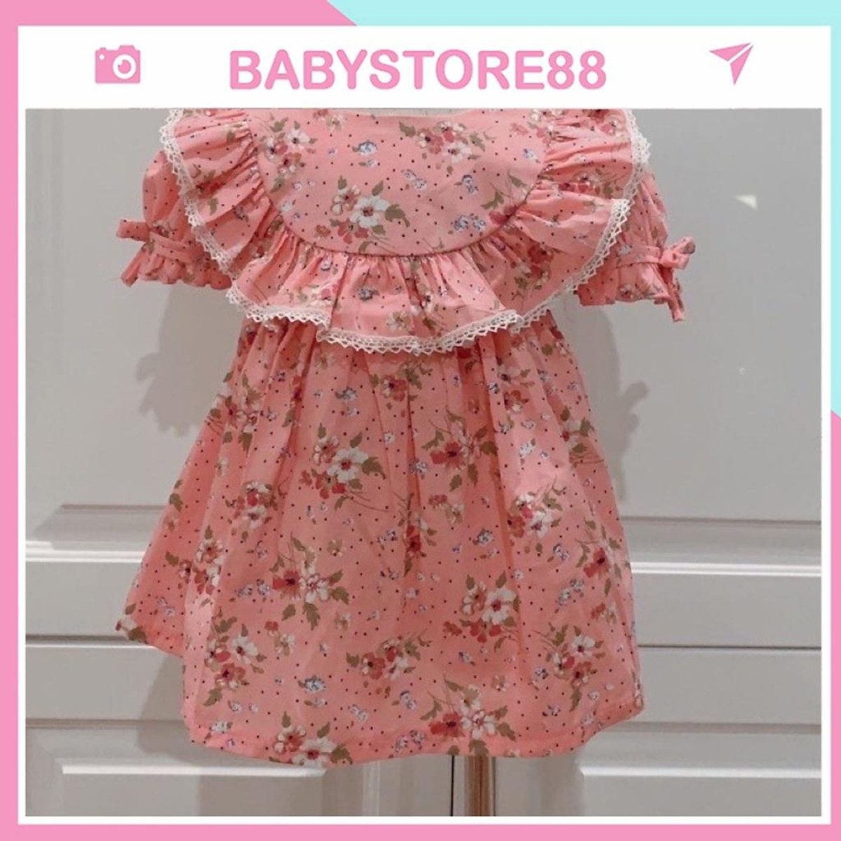 Váy hè cho bé gái 110 tuổi sát nách cánh tiên dáng xòe Đầm babydoll trẻ em  vải thô đũi nhẹ thoáng mát  Giá Sendo khuyến mãi 210000đ  Mua ngay 
