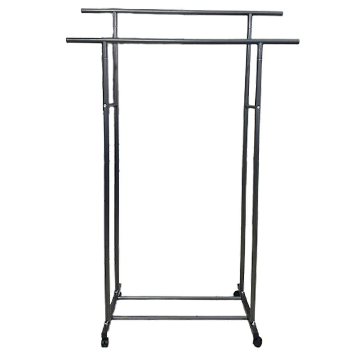 Xào Phơi Đồ 2 Tầng Giá Phơi Quần Áo Loại 1 Có Đầu Bịp 2 Đầu Có Bánh Xe Dễ Di Chuyển