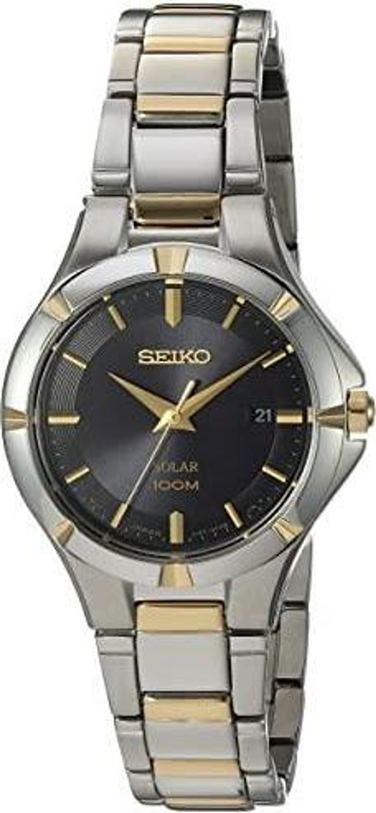 Mua Seiko Women's Japanese-Quartz Watch with Stainless-Steel Strap, Two Tone,  7 (Model: SUT316)