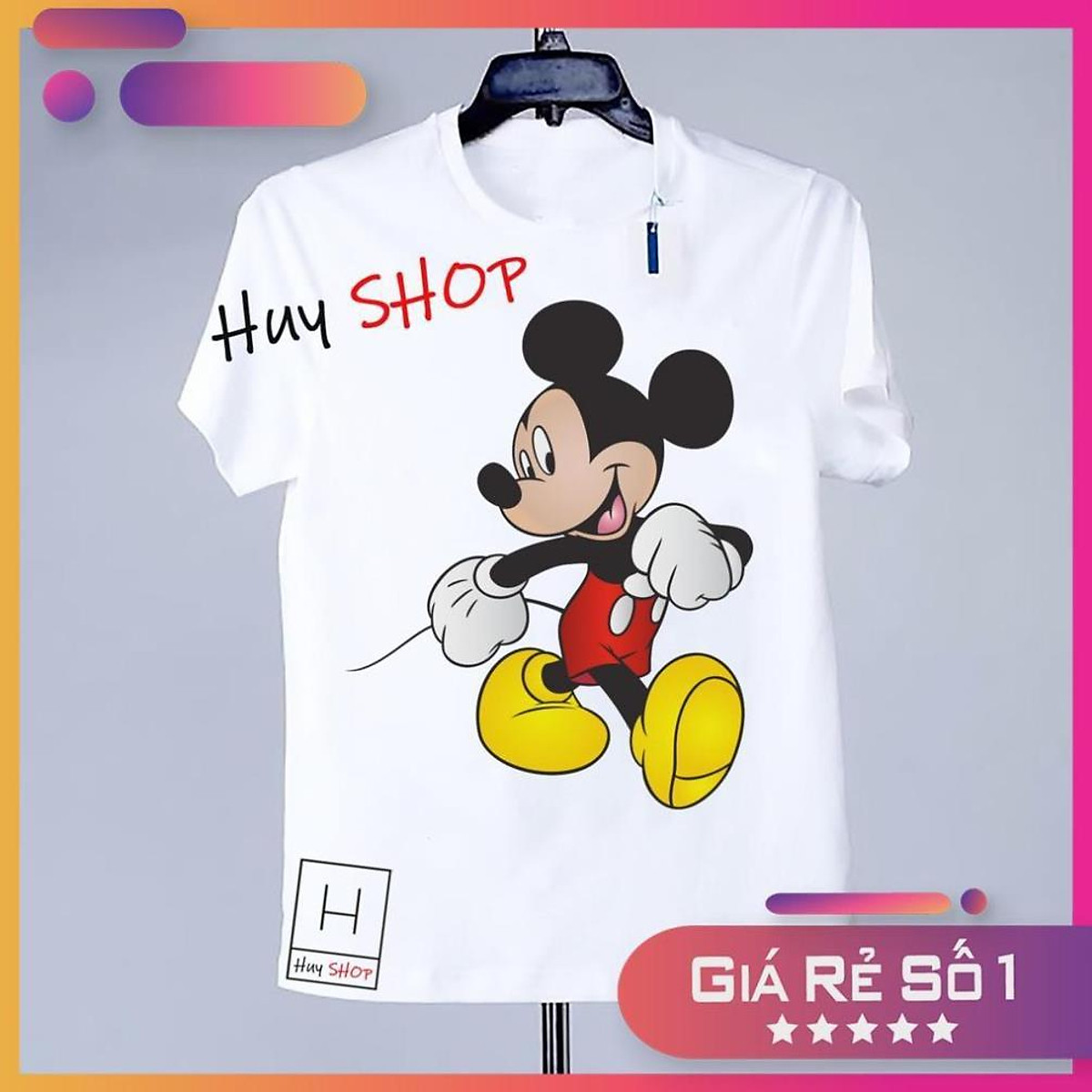 GIÁ TỐT) - [GIẢM SẬP SÀN] Áo thun Nữ Cute Chuột Mickey Dễ Thương ...