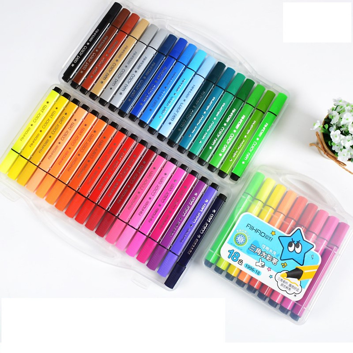 Mua Bút nước tô màu học sinh set 12 18 24 36 màu màu sắc tươi tắn dễ dàng rửa sạch an toàn cho người sử dụng set 36 màu tại MrBishop #31 Mua Bút nước tô màu học sinh set 12 18 24 36 màu màu sắc tươi tắn dễ dàng rửa sạch an toàn cho người sử dụng set 36 màu tại MrBishop