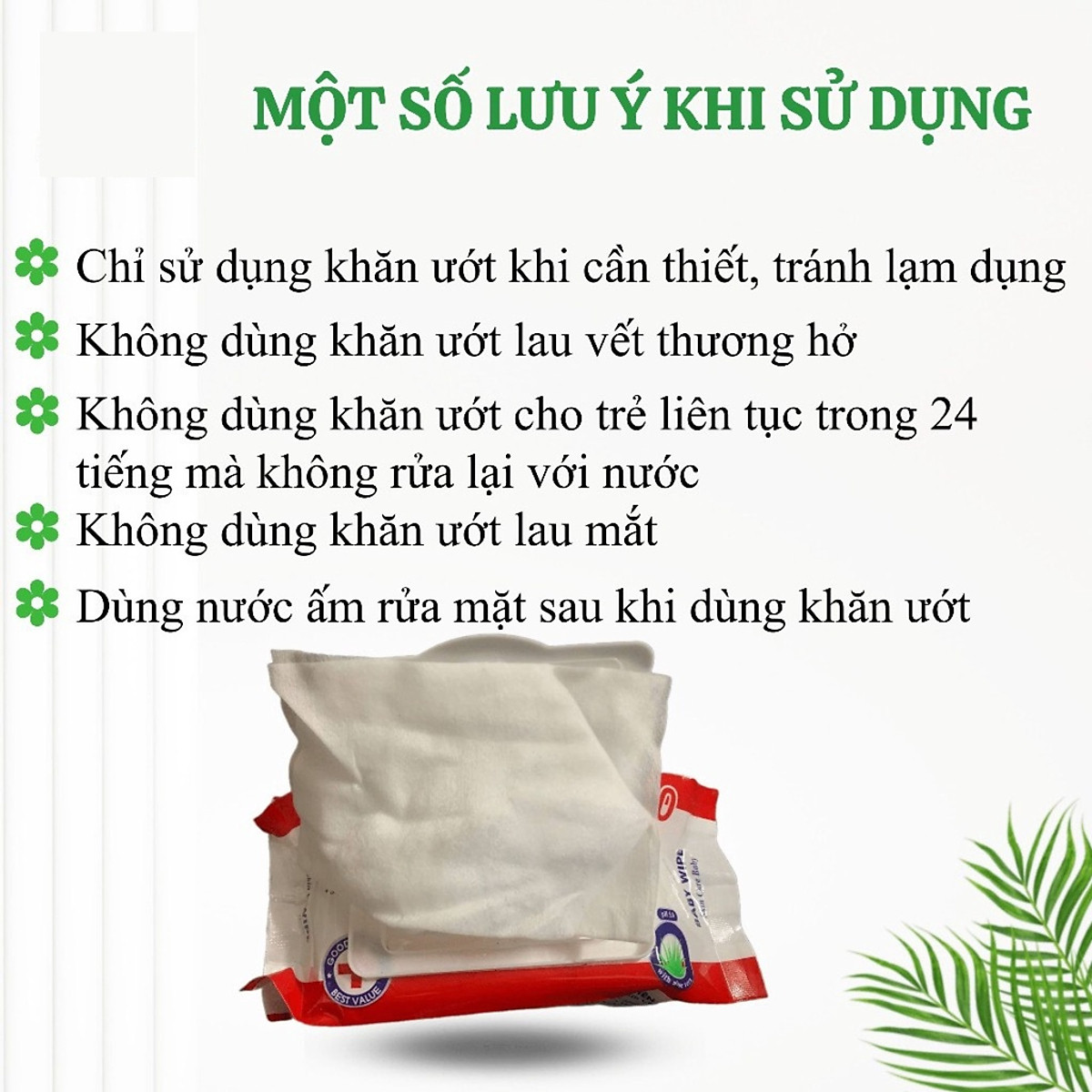 Khăn Giấy Ướt BABY WIPE Hộp 100 Tờ Tiện Cho Mẹ Tốt Cho Bé - Gói Khăn Giấy Ướt Cho Bé