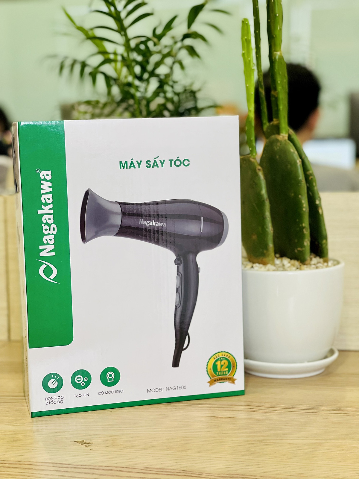 Máy Sấy Tóc Nagakawa NAG1606 (2000W) - Hàng Chính Hãng