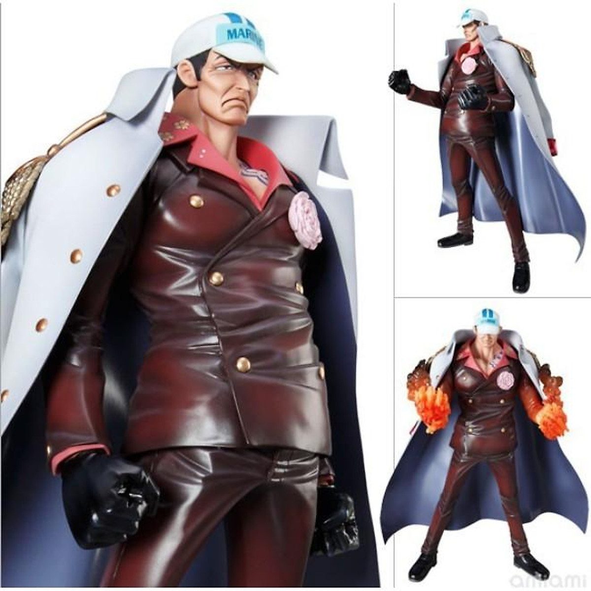 Mô Hình OnePiece Akainu  Chó Đỏ  ngồi ghế siêu ngầu cao 30cm  nặng 2kg8   Figure OnePiece  Có vỏ hộp màu