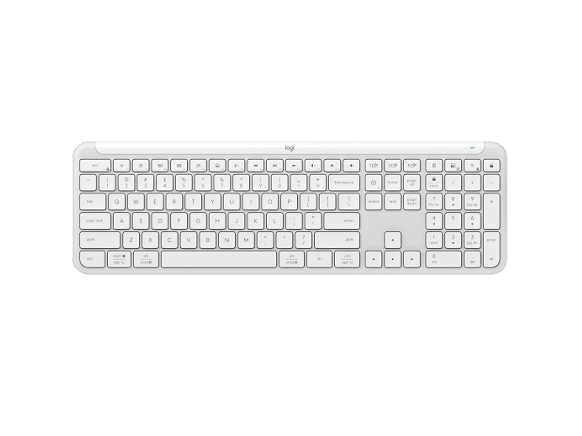 Bàn phím không dây mỏng Logitech Signature K950 - Hàng Chính Hãng