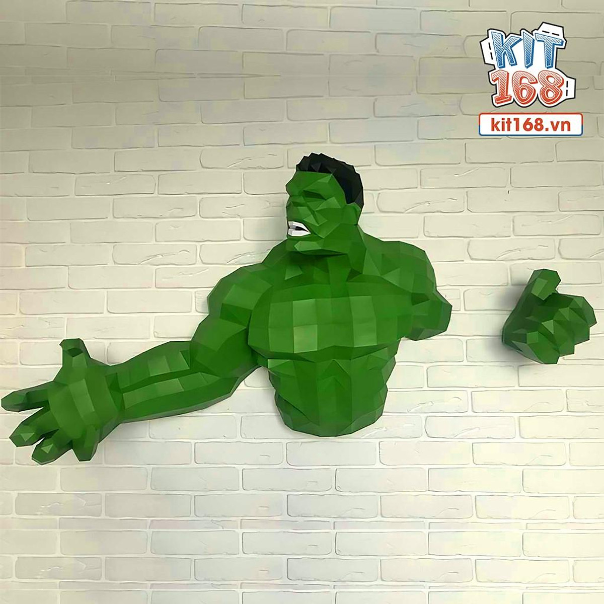 Mua Mô hình giấy Anime Game Marvel Hulk Treo Tường tại Kit168