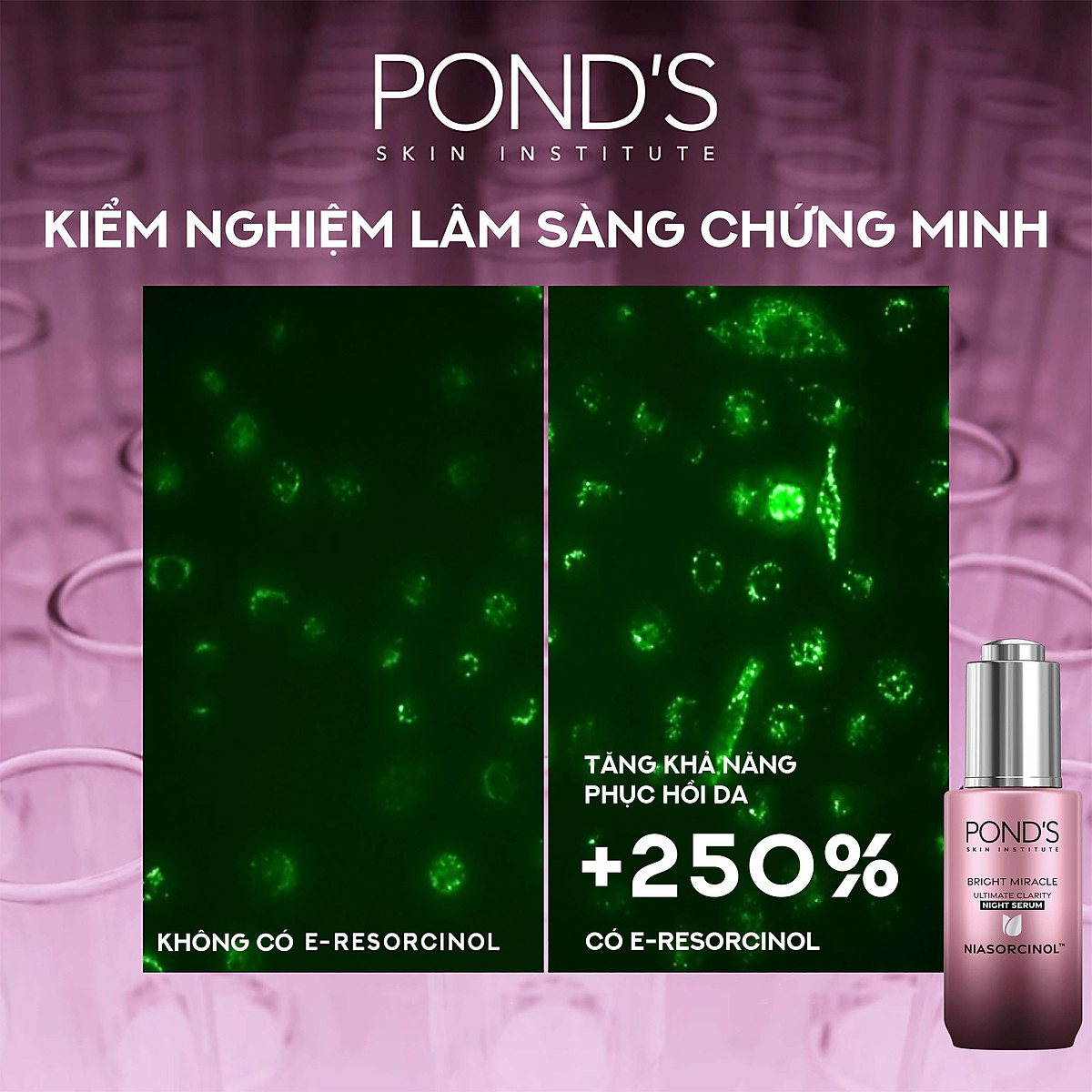 Serum Sáng Đa Tầng Pond'S Bright Miracle Mờ Thâm Sạm