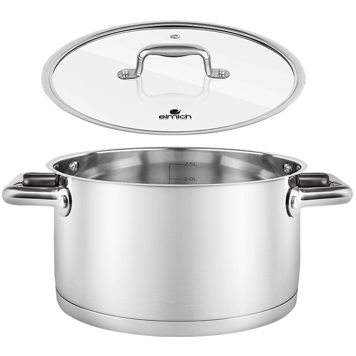 Nồi 5 đáy Inox 304 Elmich Berlin
