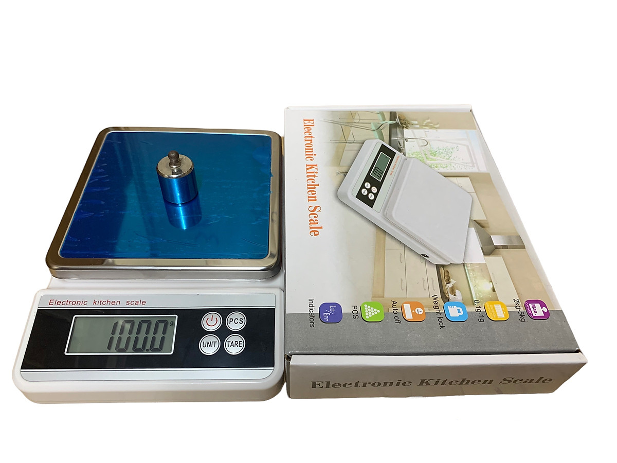 Cân nhà bếp điện tử Electronic Kitchen Scale cân được 5kg chính ...