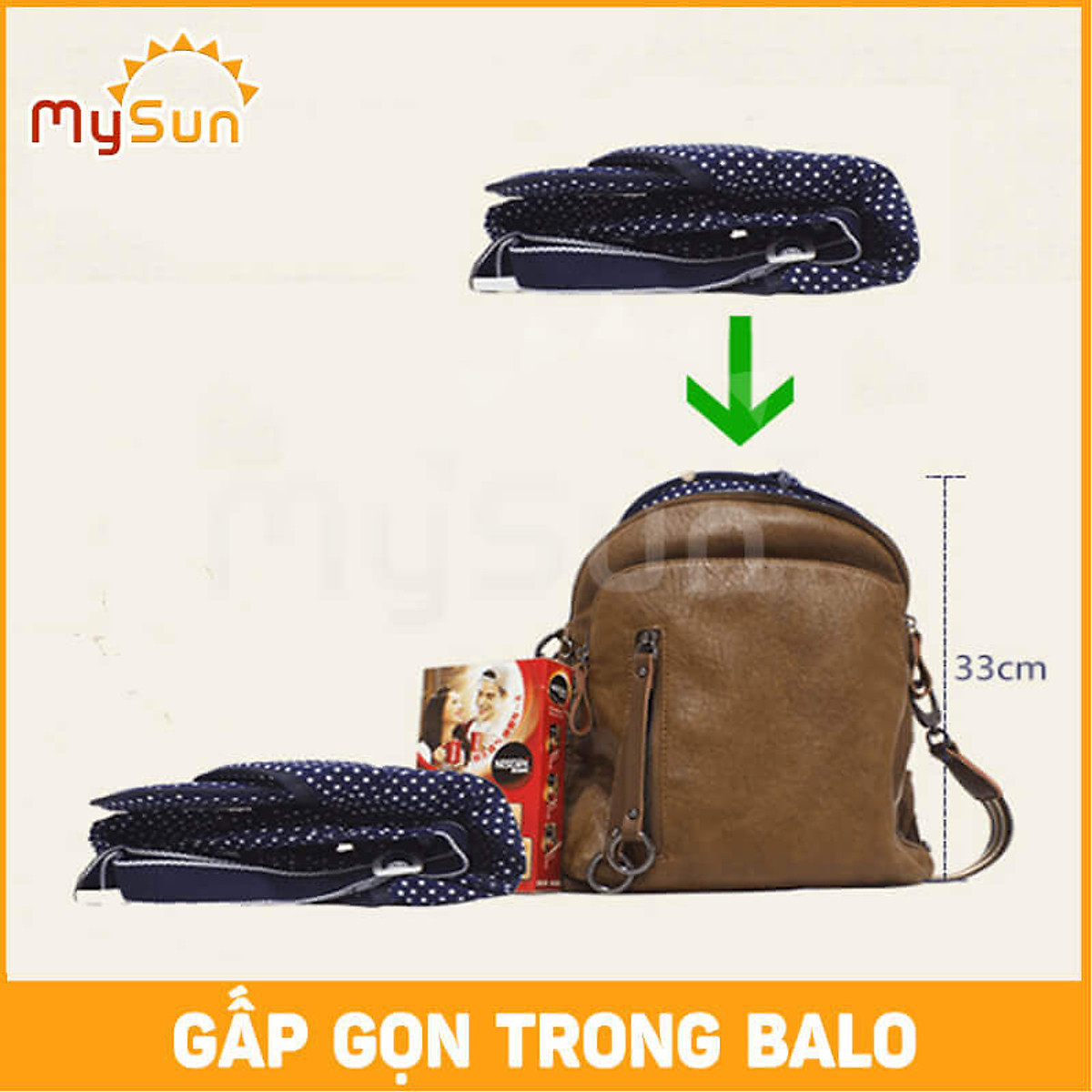 Đai địu vải 4 tư thế có đỡ cổ cho bé sơ sinh, trẻ em 36 tháng tuổi ngồi xe máy an toàn - MySun Đai Địu Vải 4 Tư Thế Có Đỡ Cổ Cho Bé Sơ Sinh, Trẻ Em 36 Tháng Tuổi Ngồi Xe Máy An Toàn - Mysun