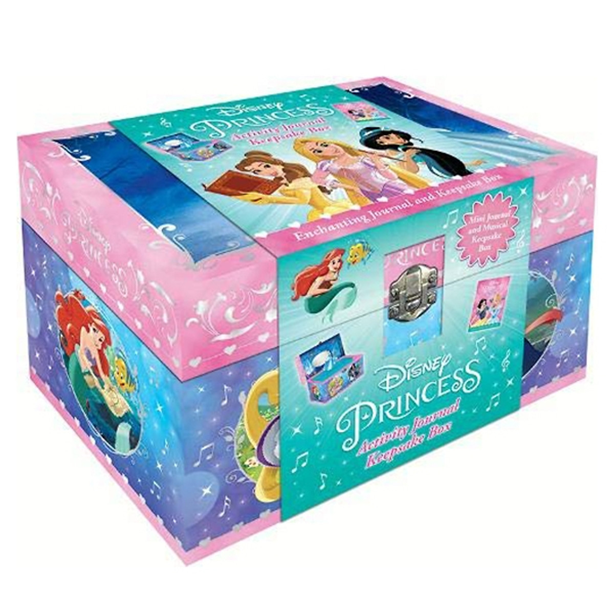 Disney Princess - Mixed: Activity Journal Keepsake Box (Musical Jewellery Box Disney)
