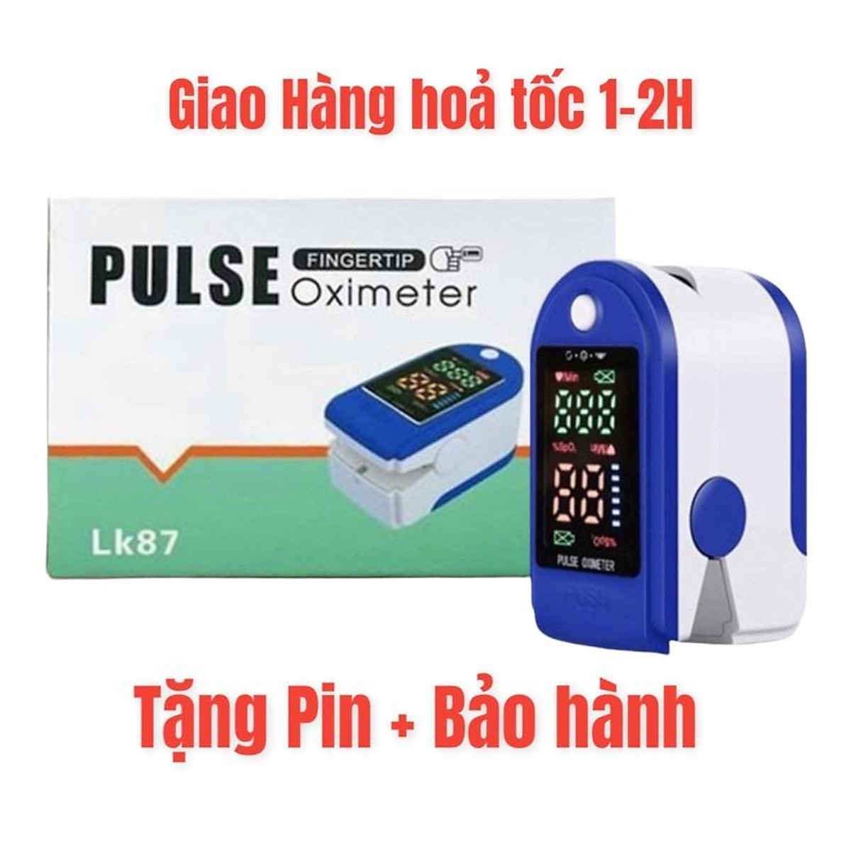 Oxy Trong Máu Và Nhịp Tim LK87 SpO2 ...