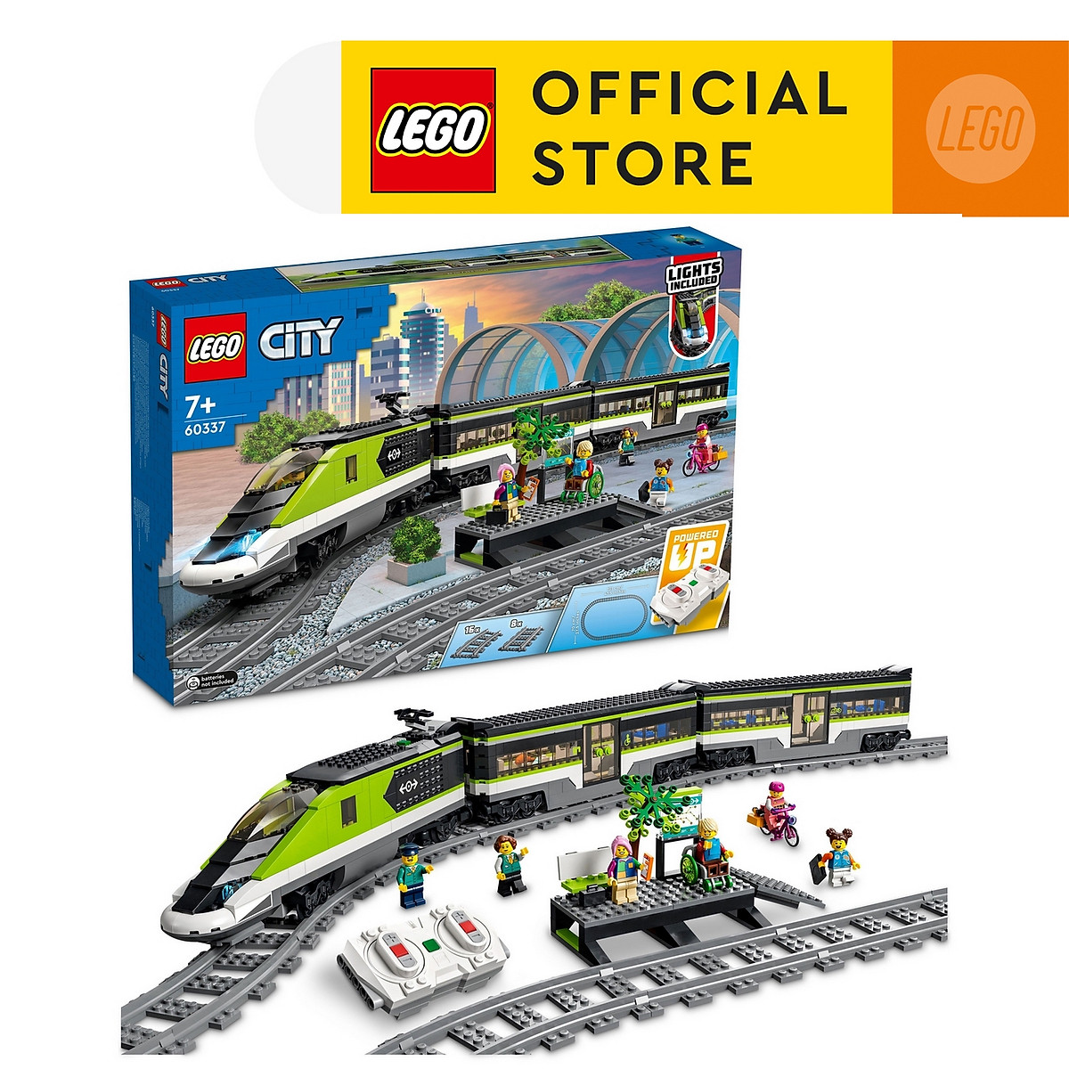 LEGO City 60337 Tàu tốc hành vận chuyển hành khách (764 chi tiết)