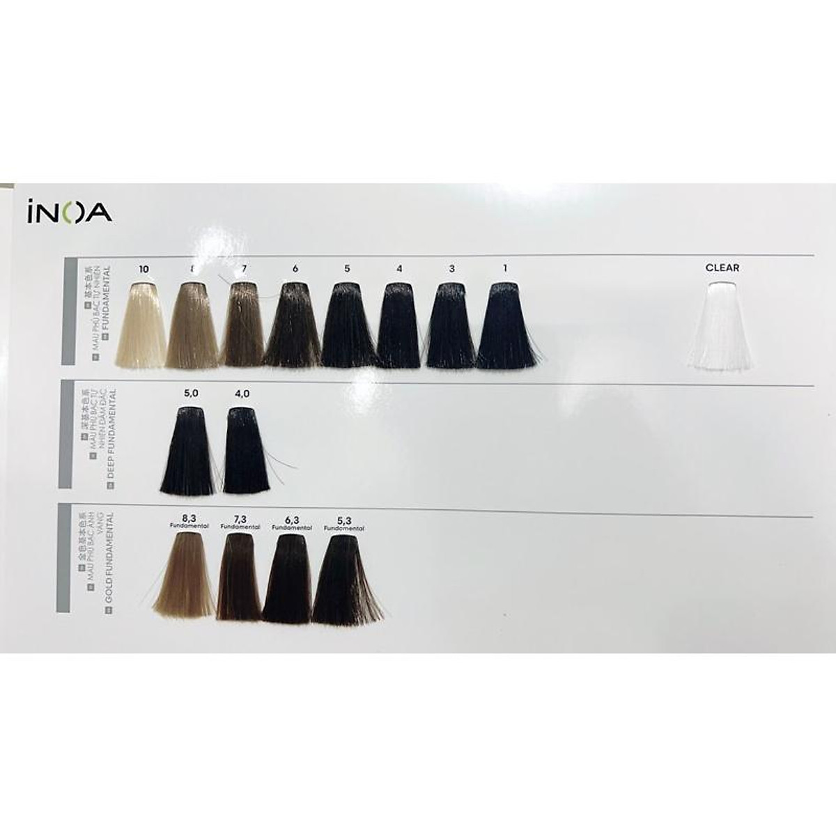 Thuốc nhuộm tóc cao cấp L'Oreal Inoa phủ bạc thời trang không mùi, không rát da đầu 60ml + Oxy