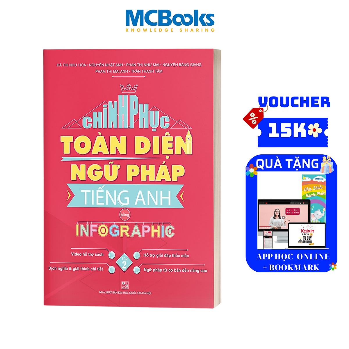 Chinh Phục Toàn Diện Ngữ Pháp Tiếng Anh Bằng INFOGRAPHIC (Tập 2)