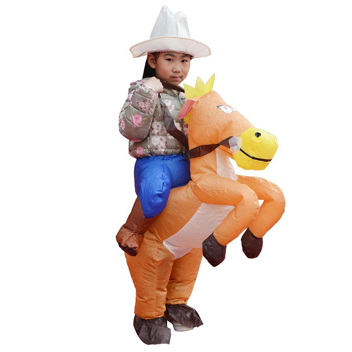 Mua Funny Inflatable Horse Rider Costume Outfit Kids Children Fancy Dress  35cm