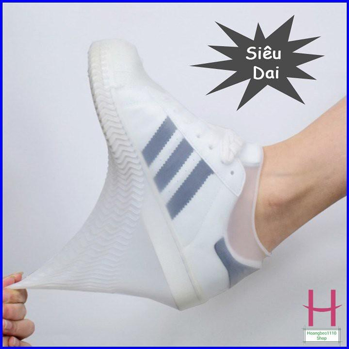 Bao Giày Đi Mưa Cao su chống thấm – siêu dai, bền { H }