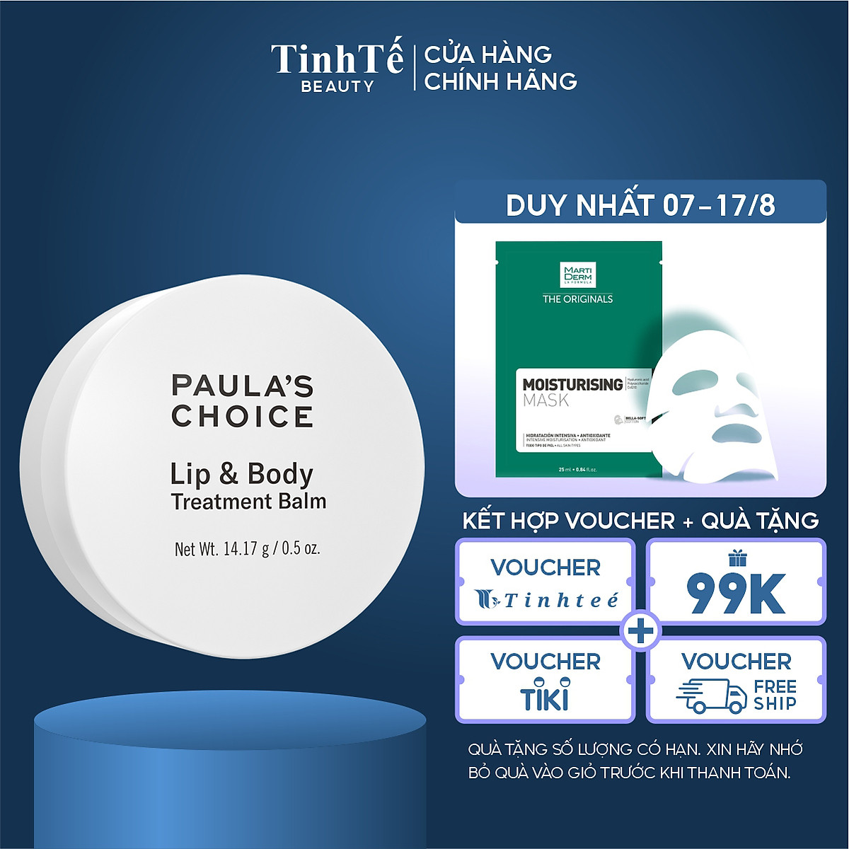 Kem Dùng Cho Vùng Da Khô Và Nứt Nẻ Paula's Choice Lip Body Treatment