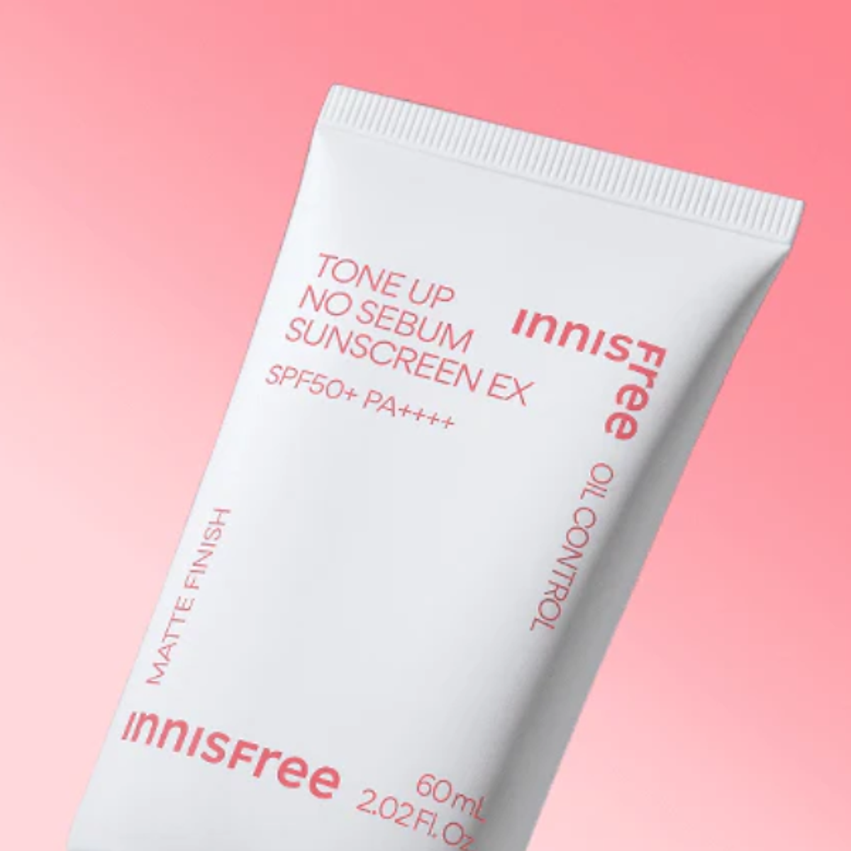Kem chống nắng nâng tông kiềm dầu innisfree Tone Up No Sebum Sunscreen EX SPF 50+ PA++++ 60 mL (New 2023)