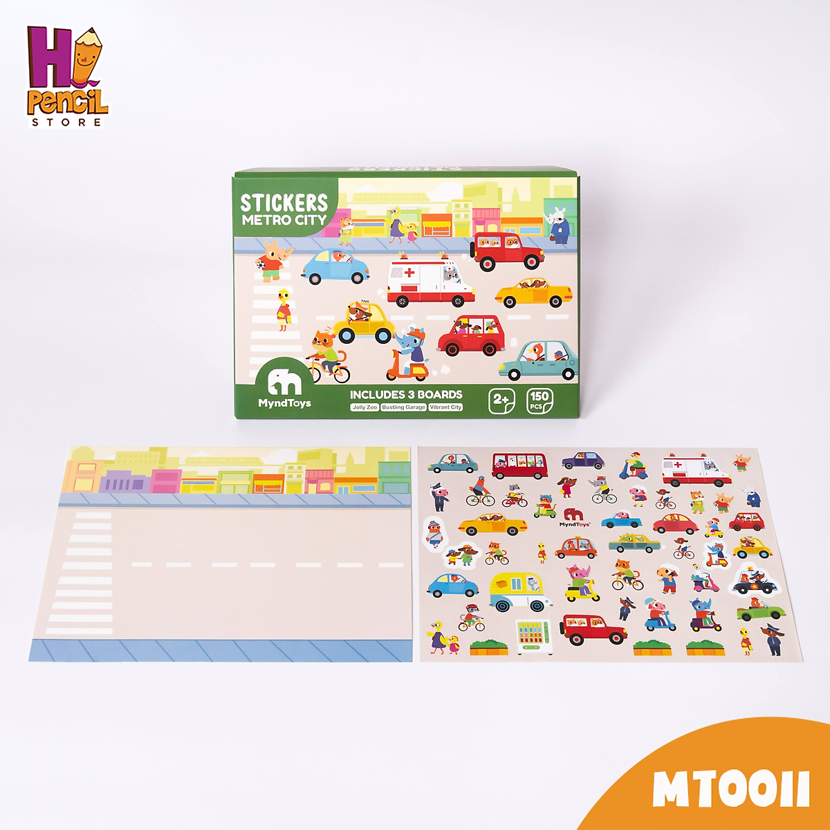 Sticker Dán MyndToys Chủ Đề Thành Phố Metro City - Sticker - Decal trang trí Sticker Dán MyndToys Chủ Đề Thành Phố Metro City - Sticker - Decal trang trí