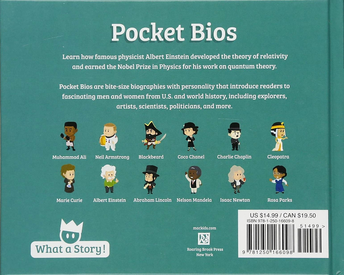 Pocket Bios Albert Einstein History, Geography & Cultures