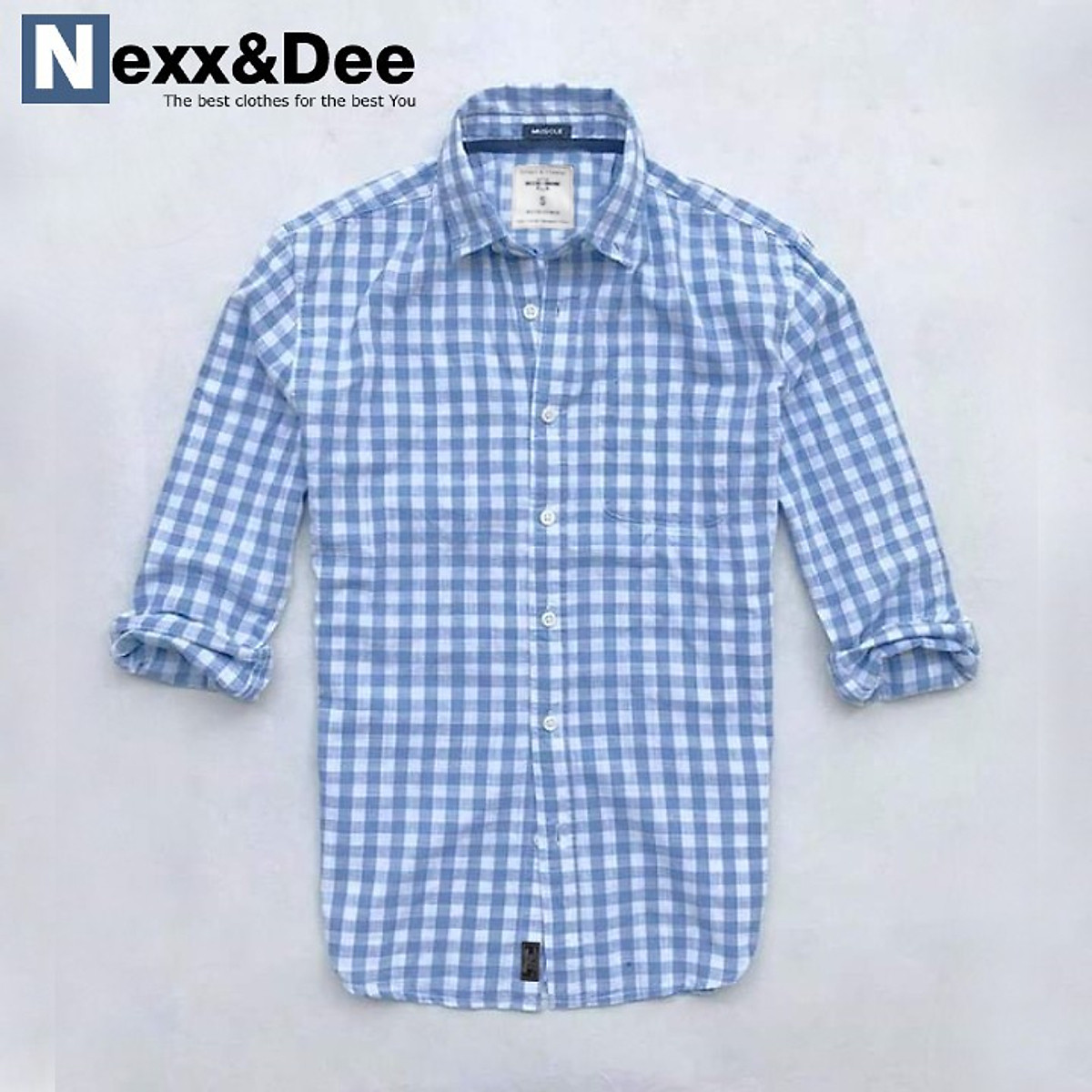 Mua Áo sơ mi caro nam tay dài kẻ sọc vải Oxford cao cấp trắng phù hợp công sở Nexx & Dee 02 - Xanh đen - XL tại Nexx & Dee Official Store Mua Áo Sơ Mi Caro Nam Tay Dài Kẻ Sọc Vải Oxford Cao Cấp Trắng Phù Hợp Công Sở Nexx & Dee 02 - Xanh Đen - Xl Tại Nexx & Dee Official Store