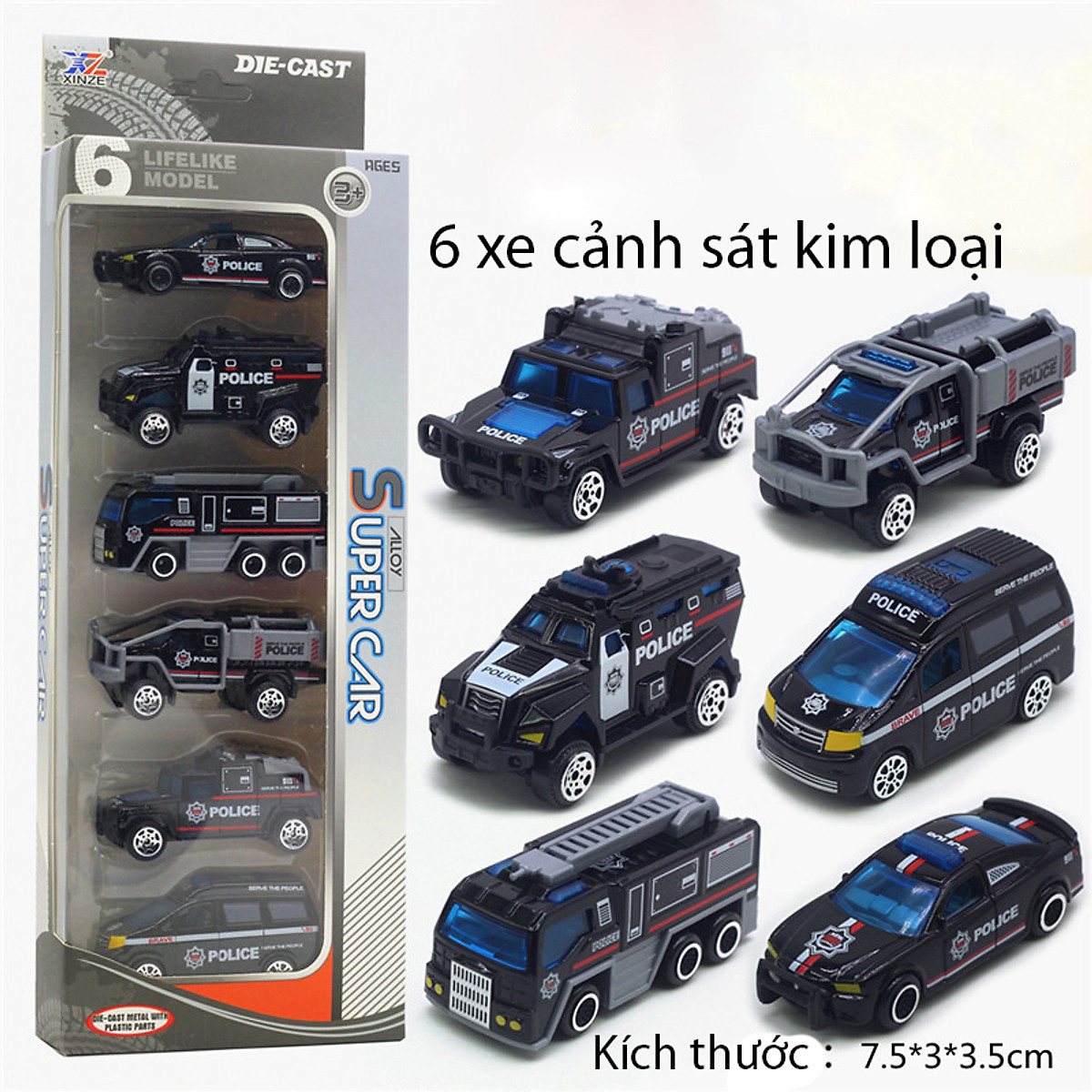 Mô Hình Xe Cảnh Sat Mỹ Giá Tốt T082023  Mua tại Lazadavn