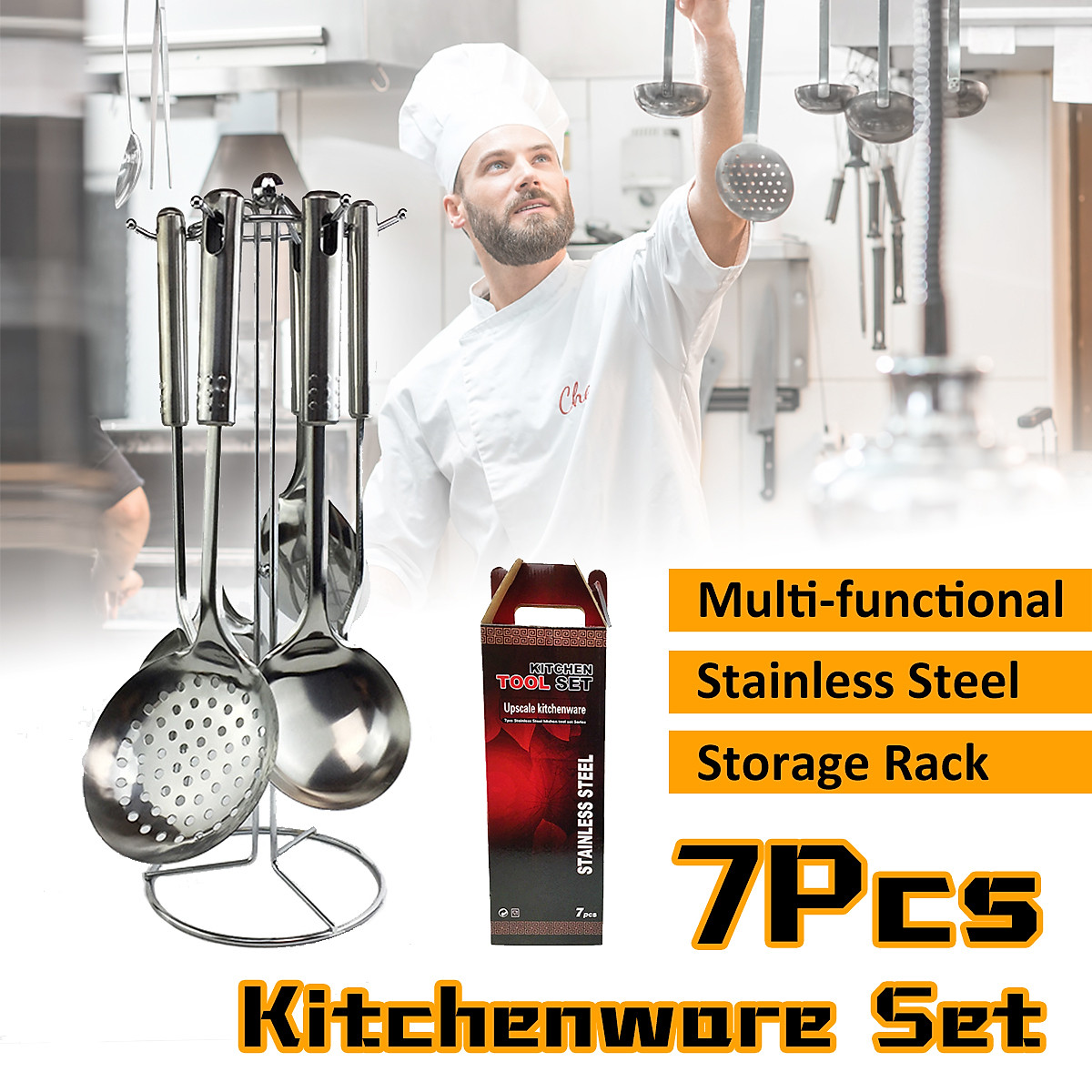 Mua Stainless Steel Cooking Utensils Set Spatula Shovel Cooking Tools